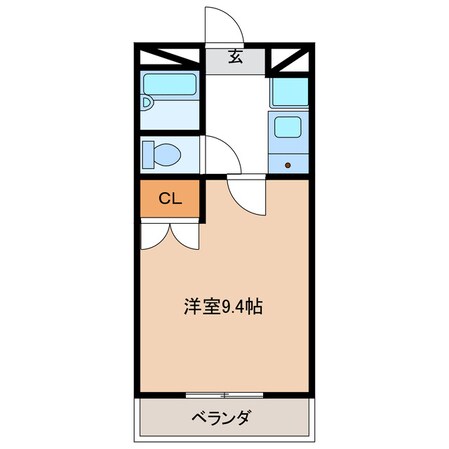 日本ライン今渡駅 徒歩25分 2階の物件間取画像